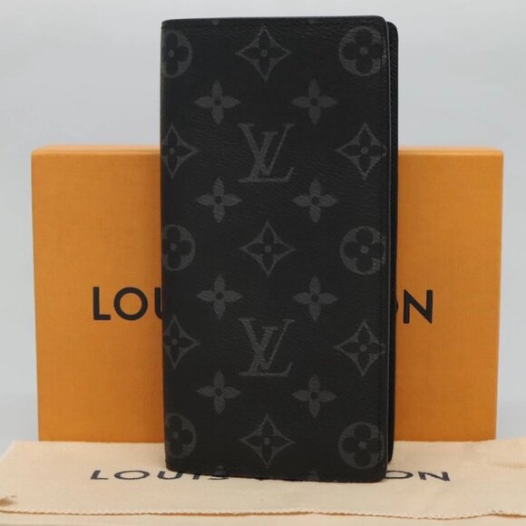 LOUIS VUITTON Monogram Eclipse Porte Feuille Brother Wallet M61697 Auth am8034 - Picture 1 of 16